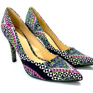 Nine West Geometric Heels - Size 9.5